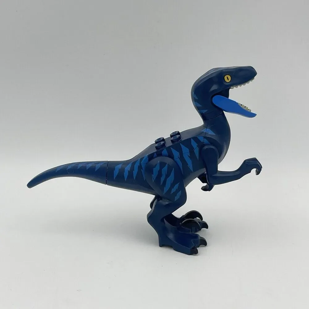 LEGO Blue Raptor Dinosaur Minifigure Jurassic World 70826 & 70835  Velociraptor